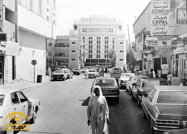 صورة نادرة لشارع "الثميري" في الرياض .. والكشف عن سبب شهرته!