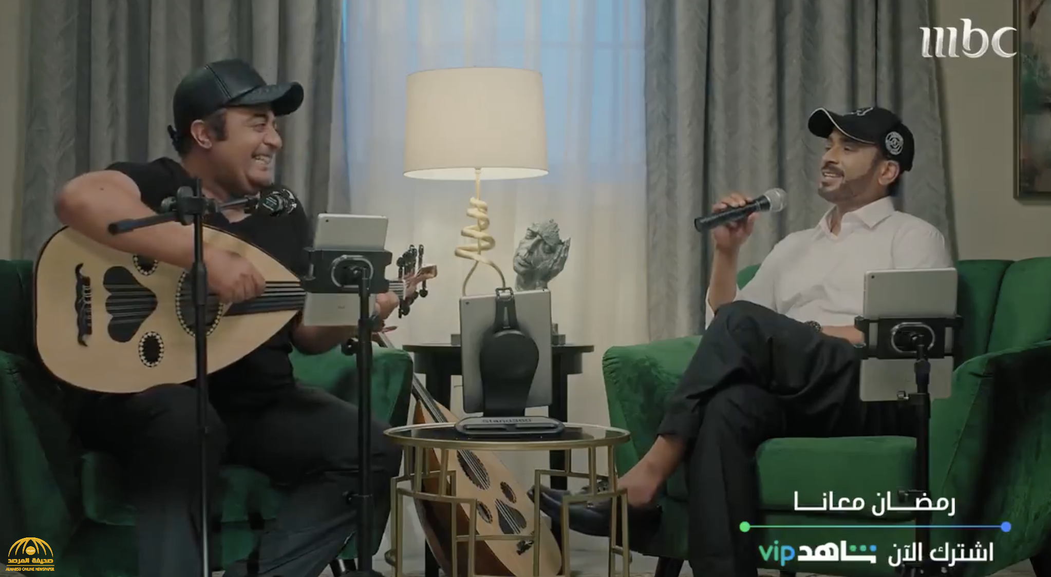 "منتب عاقل  يا الخد ".. شاهد : "الفراج" و"الحبيب" يقلدان راشد الماجد وماجد المهندس في "استوديو 21" الساخر