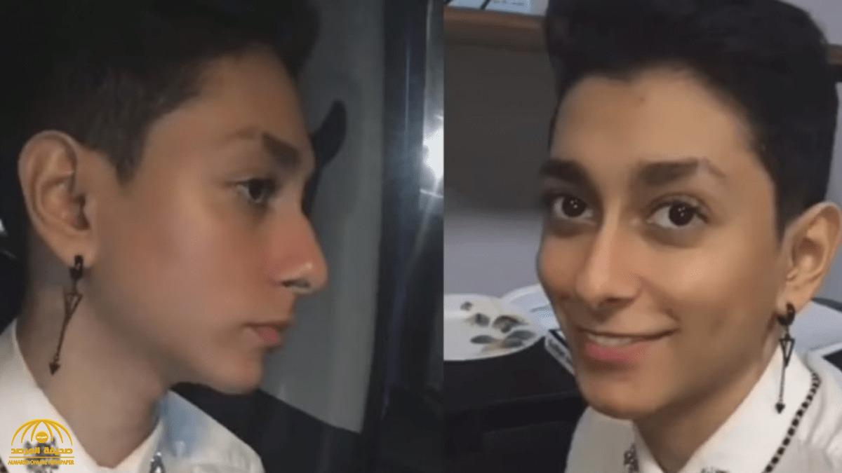 شاهد.. مشهور سناب "ريان جيلر"  يرد على منتقدي ارتداءه حلق في أذنيه: الإسلام ما هو بالشكل !