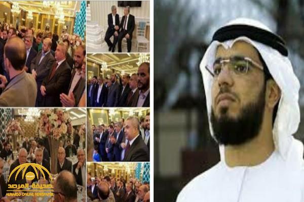 شاهد: وسيم يوسف ينشر صورًا من حفل زفاف نجل "خالد مشعل" بحضور "القرضاوي".. ويعلق:"يتراقصون في الخفاء"