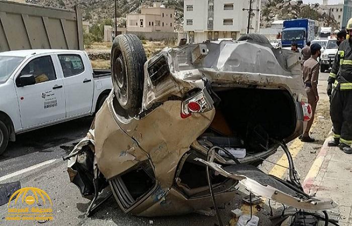 مصرع شقيقتين في حادث مروع  في بلجرشي