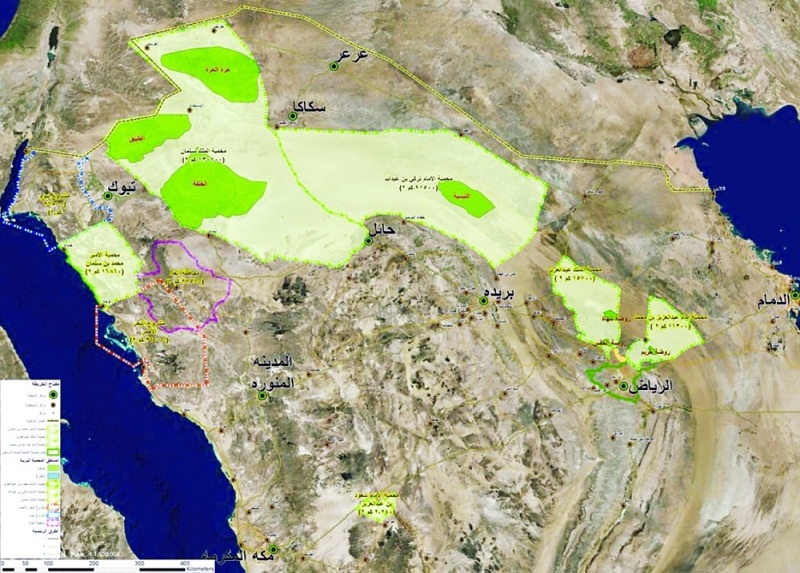 تعرف على أسعار تصاريح دخول المناطق المحمية  بالمملكة أو الرعي فيها