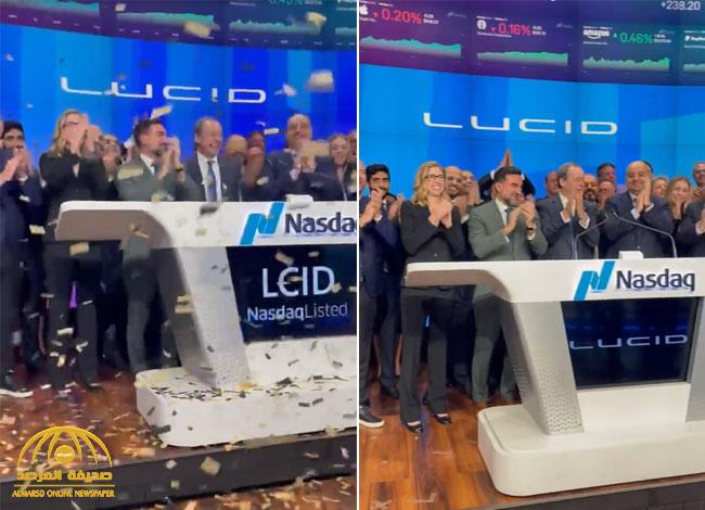 بمشاركة "ياسر الرميان".. شاهد: لحظة احتفال شركة "لوسد موتورز" بعد تحقيقها أرباحًا قياسية وتداول سهمها