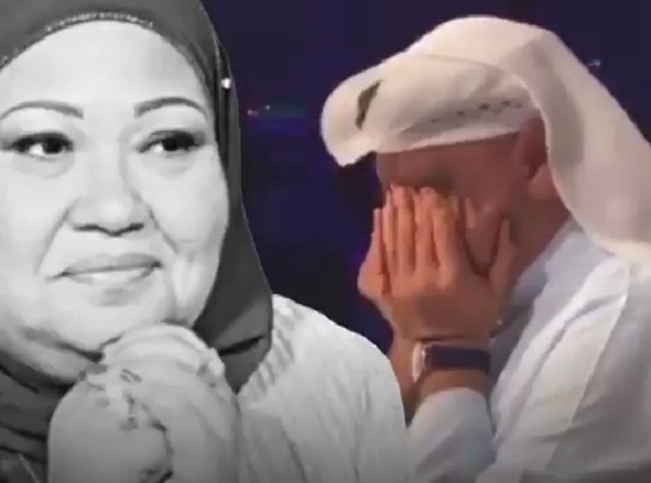 شاهد.. داوود حسين ينهار بالبكاء حزناً على وفاة انتصار الشراح