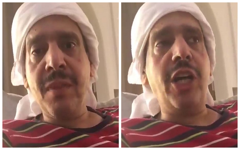 شاهد.. الشاعر "ابن الذيب" ينتقد اعتقال المحامي "هزاع المري" ويهاجم الجزيرة : "وين المرتزقة؟"
