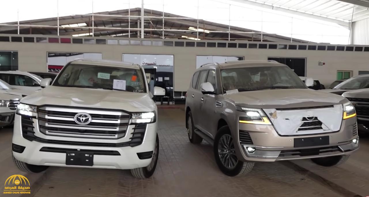 شاهد.. مقارنة بين "باترول نيسان 2021" و"لاندكروزر جي إكس أر4" موديل 2022 في السعر والمواصفات