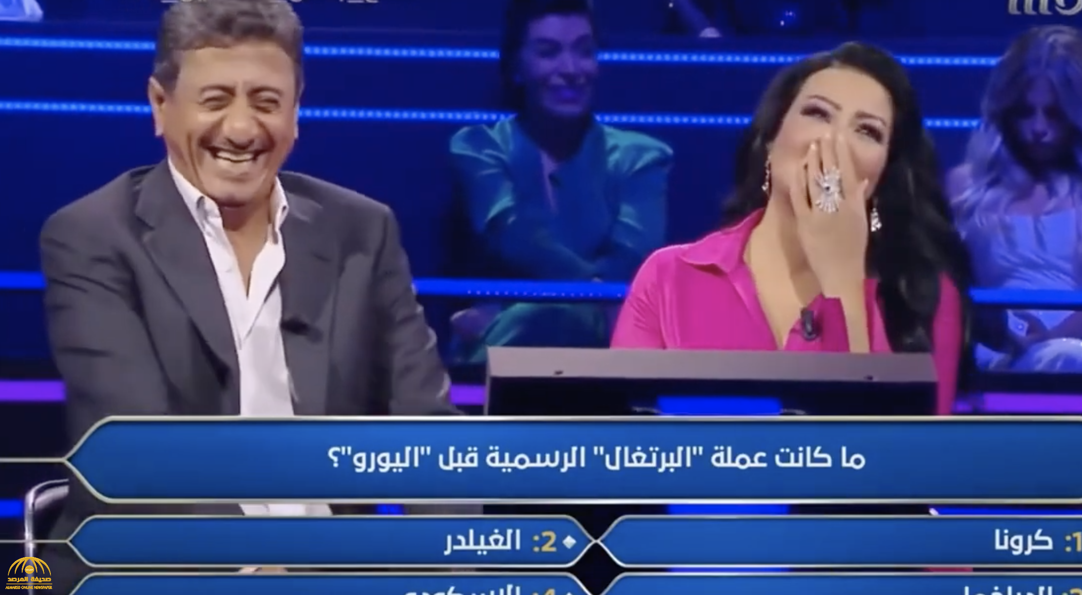 شاهد: القصبي وسمية الخشاب يفوزان بمليون ريال في برنامج "من سيربح المليون"