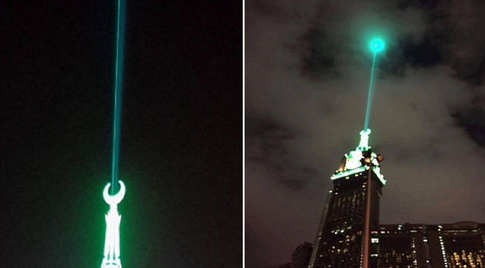 حقيقة احتفال برج الساعة بالمولد النبوي