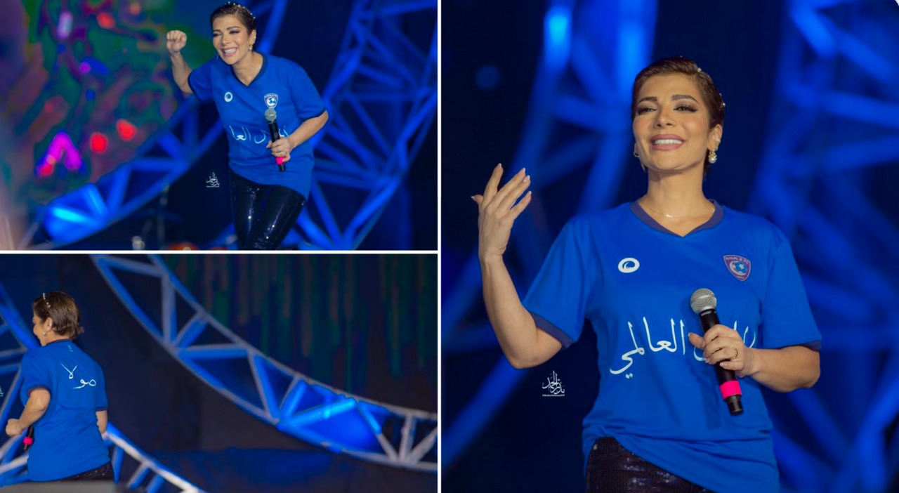 شاهد.. "أصالة" تشعل حفل "الهلال" في "البوليفارد" بالرياض