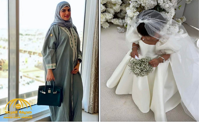 "سارة الودعاني" تكشف حقيقة القبض عليها بعد ظهور ابنتها في عيد ميلادها مثل العروس ومرتدية مجوهرات ثمينة