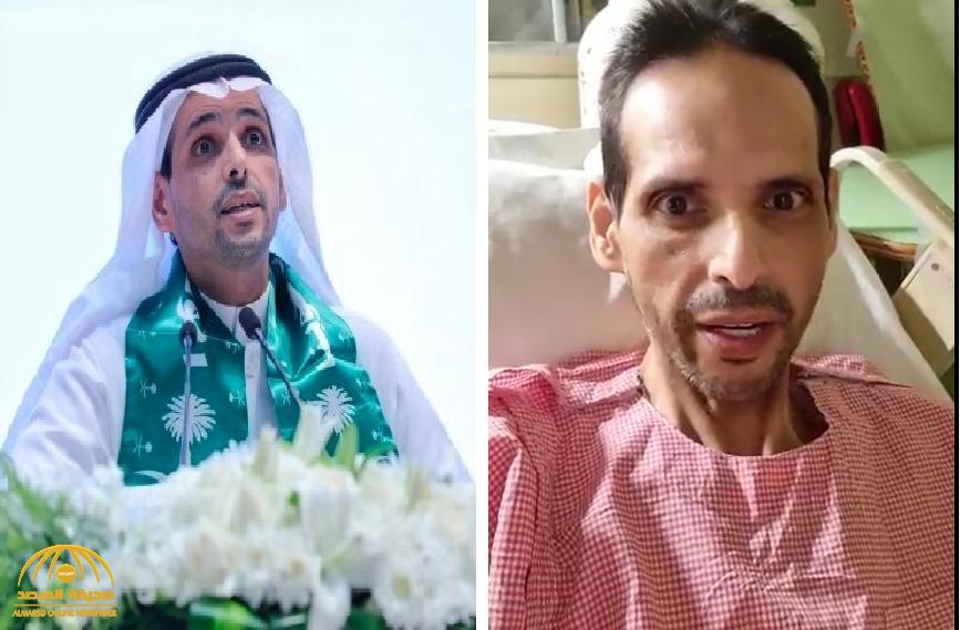 شاهد: الشاعر فواز اللعبون يصدم متابعيه بفيديو من على "السرير الأبيض" بالمستشفى.. ويتضرع لله بأبيات شعرية