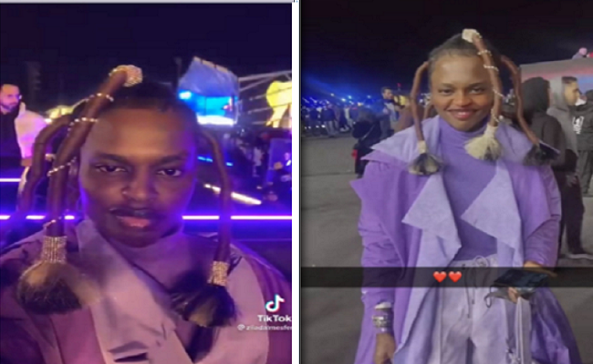 شاهد : مشهور سناب" زياد المسفر" يظهر بإطلالة غريبة في “مدل بيست” بالرياض