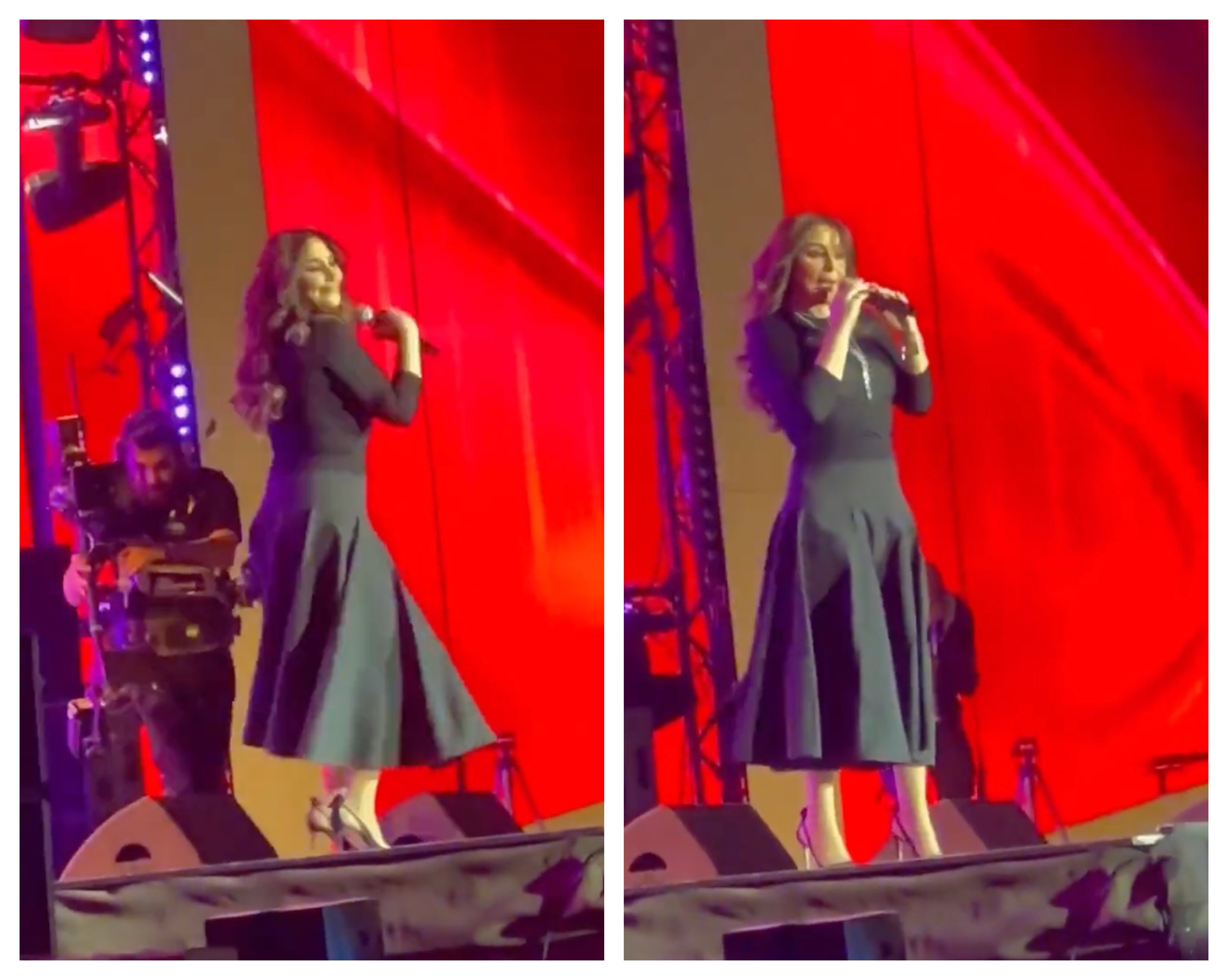 بوصلة رقص.. شاهد: الفنانة إليسا تشعل مسرح "ميدل بيست" في الرياض