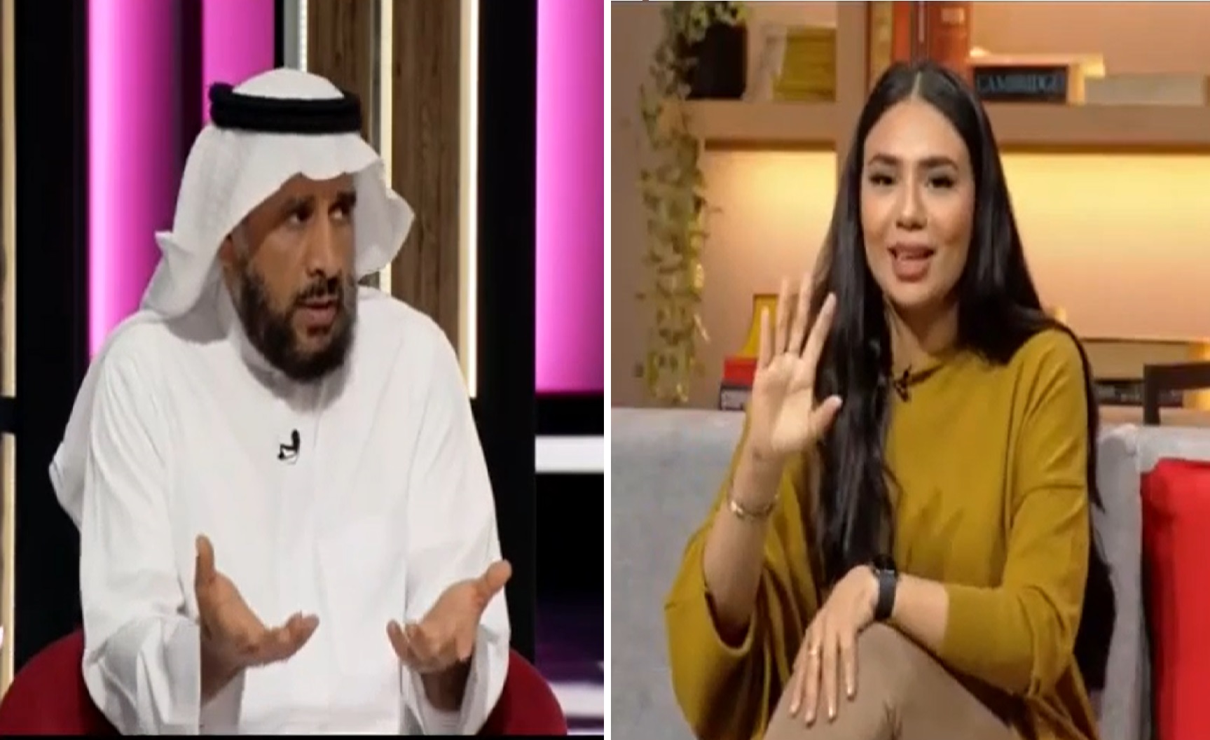 بالفيديو .. يوسف القعيط : النساء أحوج للزواج خاصة في البرد .. شاهد ردة فعل مذيعة برنامج سيدتي!