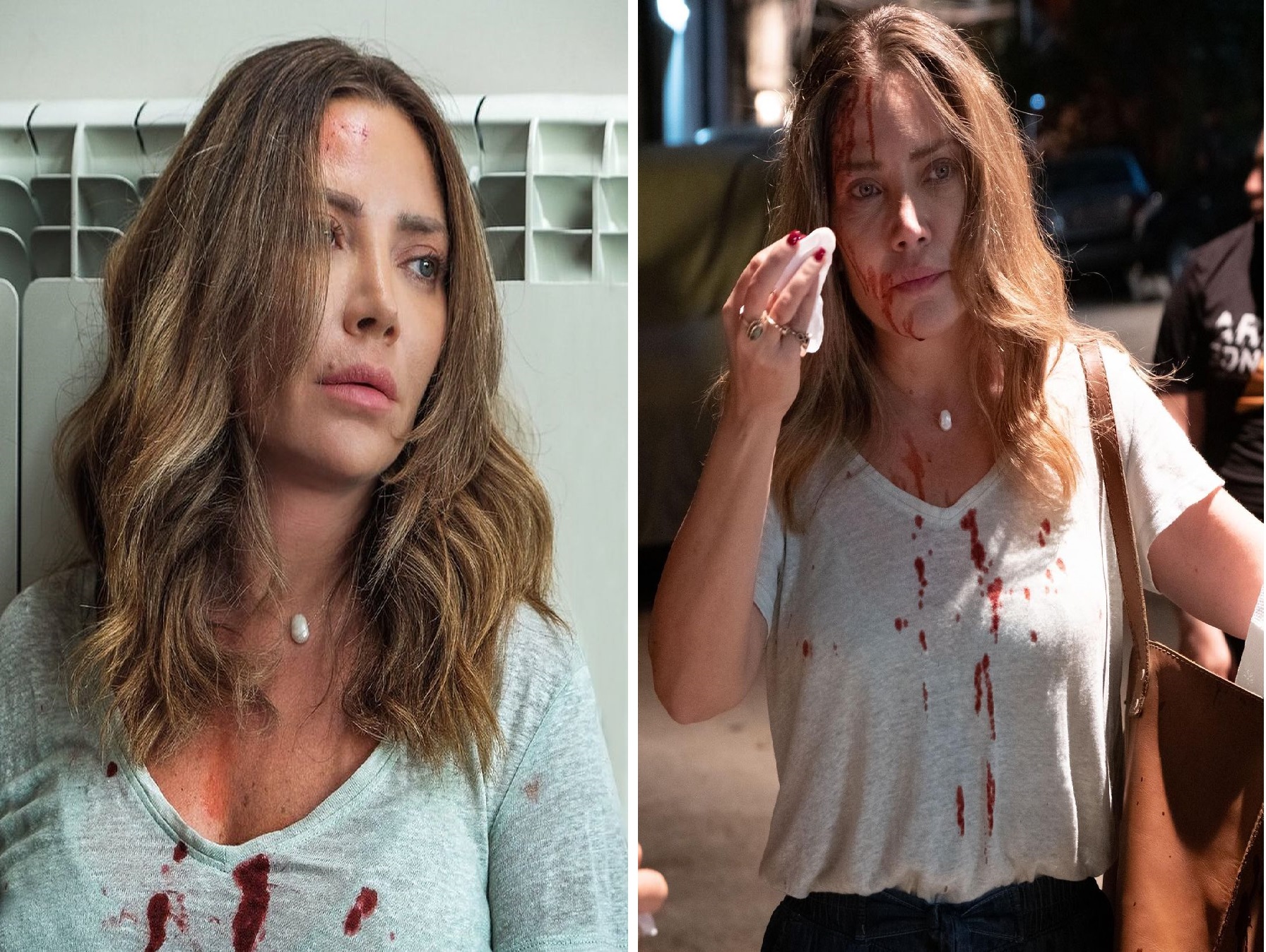 حقيقة إصابة الفنانة سلافة معمار بعد ظهورها تنزف الدماء من وجهها