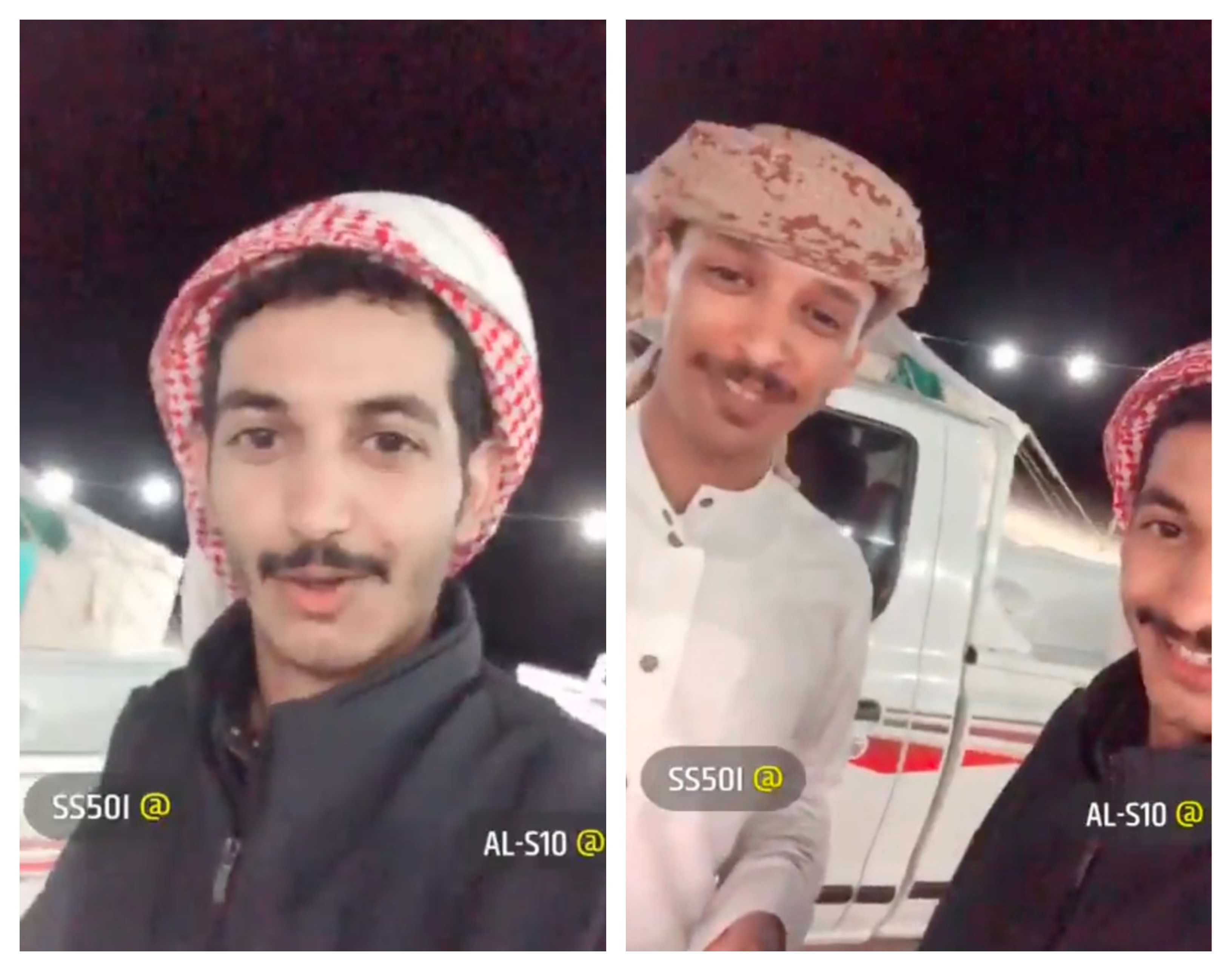 شاهد: أول ظهور لسائق الـ"ددسن" الذي خطف الأضواء في سباق رالي داكار الدولي بالمملكة