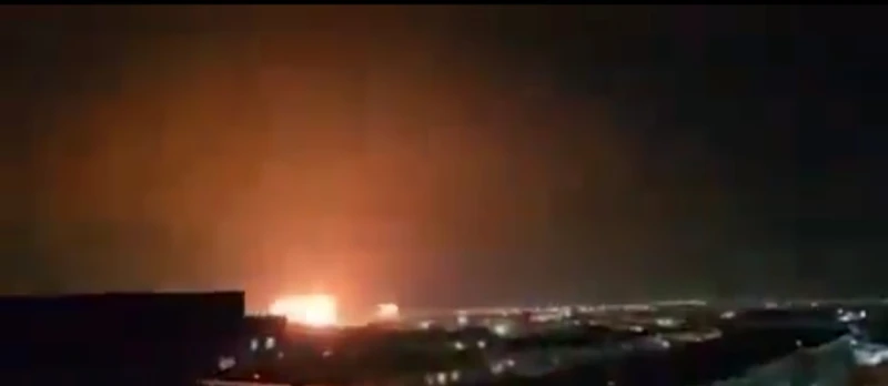 بالفيديو.. انفجارات ضخمة وسط العاصمة الإيرانية طهران