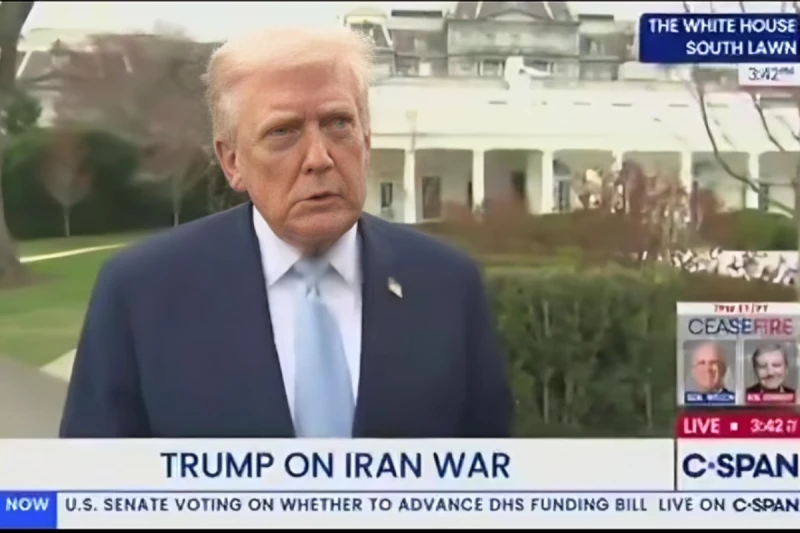 بالفيديو.. ترامب: انتصرنا عسكريًا في إيران.. "لقد انتهى أمرهم"