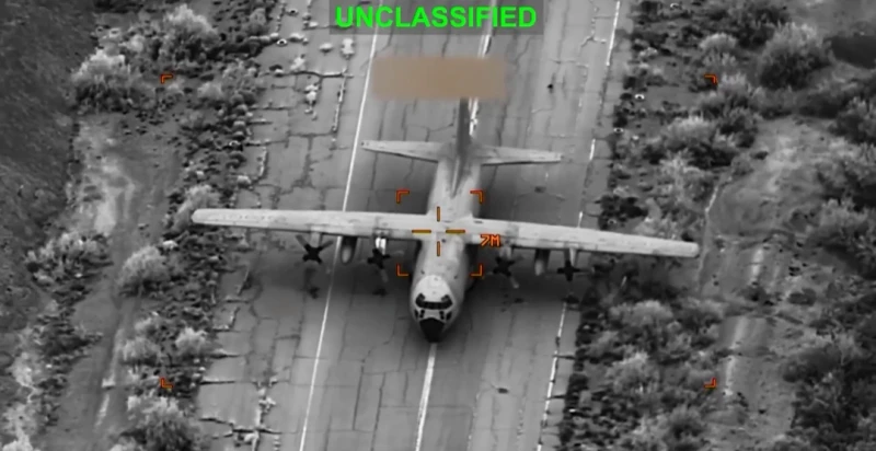 فيديو جديد يوثق قصف سلاح الجو الأمريكي لطائرات إيرانية وتدميرها