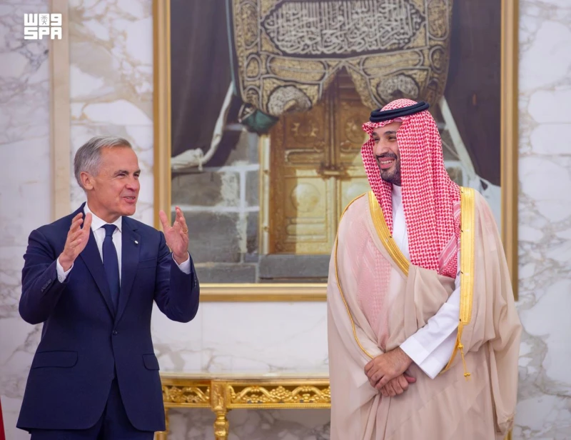 بالصور : ولي العهد ورئيس وزراء كندا يشهدان مراسم تبادل عدد من مذكرات التفاهم الثنائية
