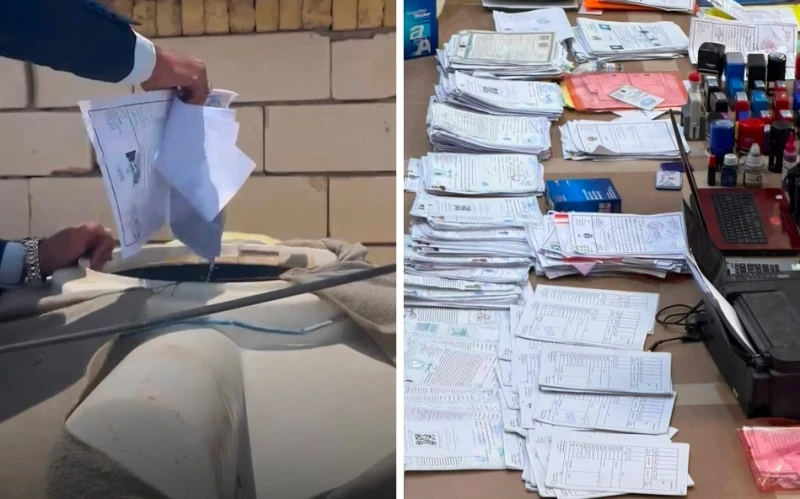 بالفيديو.. لحظة مداهمة مواقع موظفين متهمين في قضايا تزوير بالعراق