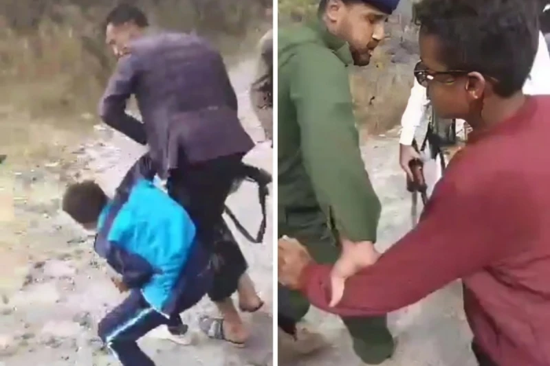 بالفيديو.. الحوثيون يعتقلون عددًا من الأطفال في محافظة إب اليمنية