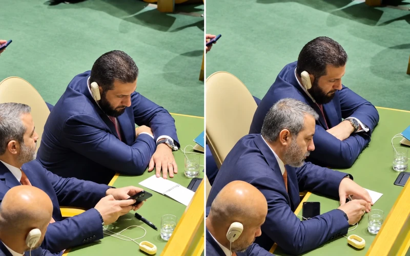 فيديو يوثق مشاركة الرئيس السوري أحمد الشرع في جلسة الأمم المتحدة
