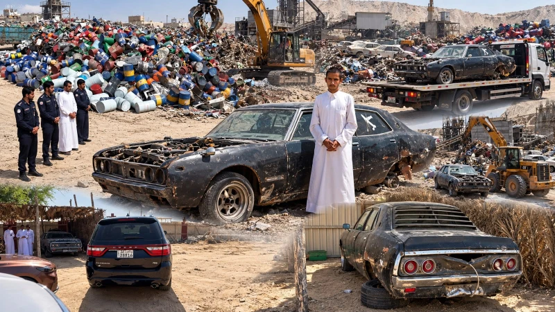بالفيديو.. المرور الكويتي يكبس سيارة بعد ضبط قائدها بتهمة التفحيط