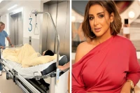 بعدما نفت إصابتها بالسرطان.. أنغام تنشر صورة من داخل  مستشفى في ألمانيا بعد إجرائها عملية لإزالة ورم