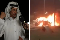 بالفيديو.. مواطن يروي تفاصيل إنقاذه شابًا احتُجز داخل مركبة محترقة بالرياض في اللحظات الأخيرة